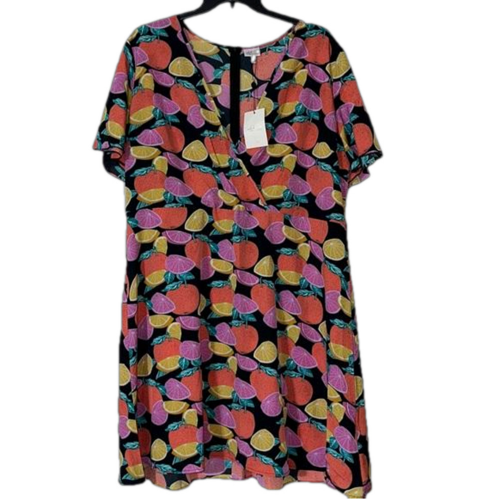 NWT cross front Landa Curve by Dora Landa dress 3x